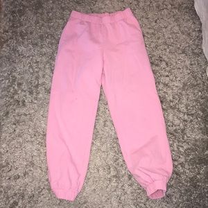 pink brandy sweatpants